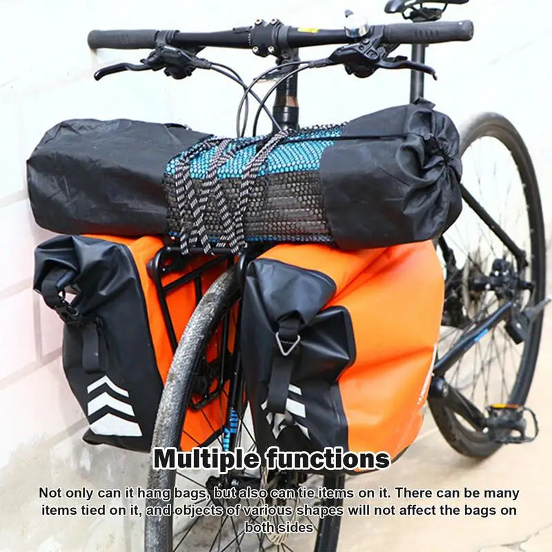 Mountain Road Bike Front Cargo Rack Bicycle Front Fork Luggage Bracket Adjustable Bike Side Mount Bag Stand Cycling Accessories