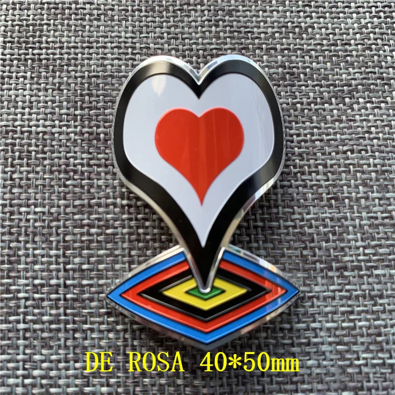 2x vintage classic Bike Head Badge Aluminum Decals Stickers For MTB BMX Folding Bicycle Frame Cycling Accessories emblem