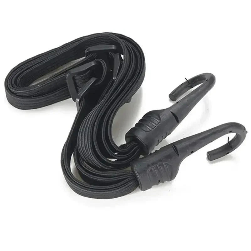 High-Elasticity Motorcycle Helmet Tie-Down Strap | Adjustable Luggage Elastic Cord for E-Bike/Motorcycle | Durable Accessories