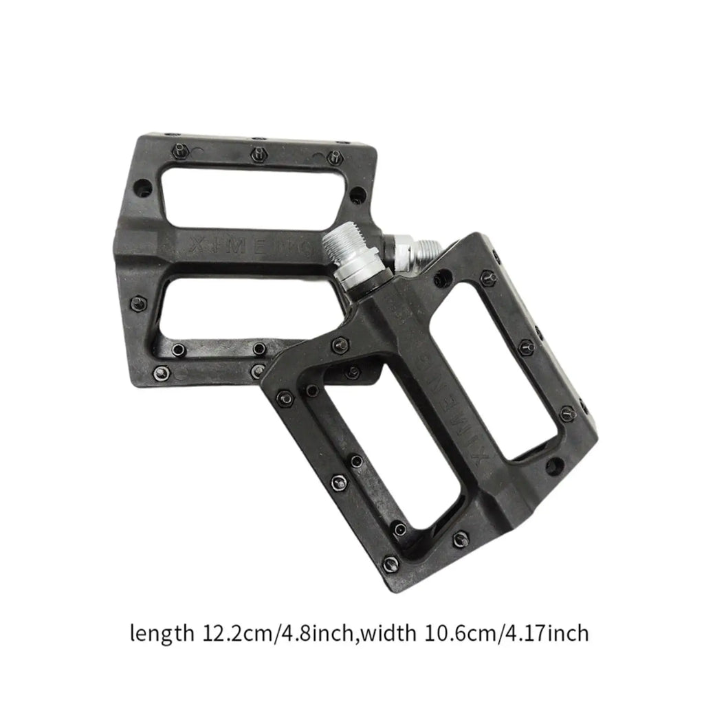 Anti-Skid Ultralight Wide Flat Mountain Bike Pedals for Road Bike & Adults (2 Pcs)