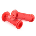 1 Pair Rubber Grip Handle Handlebar Grips Colorful Blue Red Anti-skid Child Children Kids Bike Bicycle Tricycle