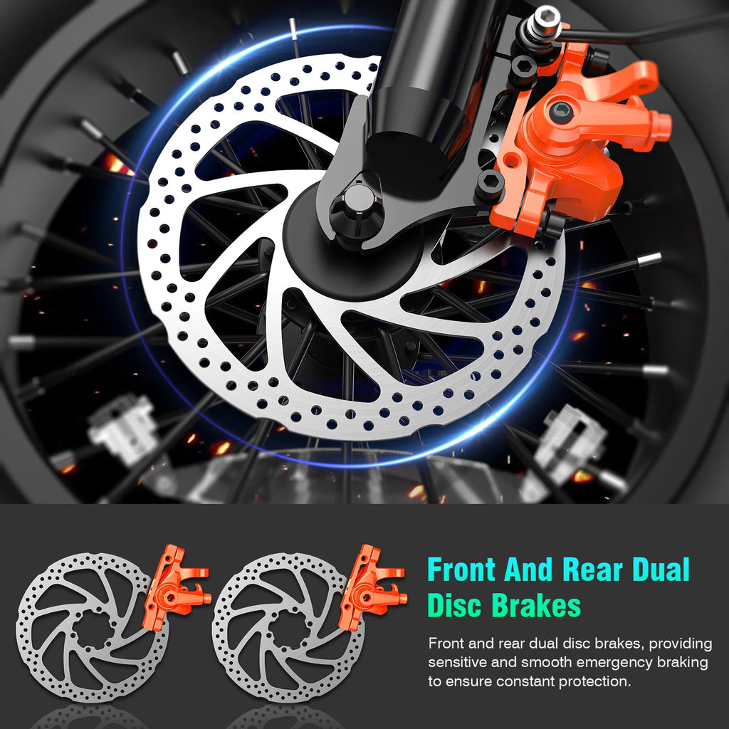1200W 48V 18Ah Adult Electric Dirt Bike – 28MPH, 5-Speed, 500LB Capacity All-Terrain Motorcycle