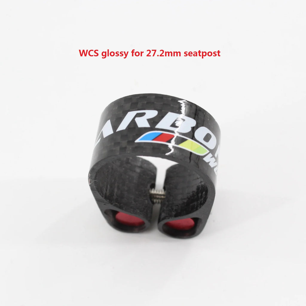 EC90 Full Carbon Fiber MTB Cycling Seatpost Clamp, Road Bicycle Post Seat Clip, 27.2mm, 30.8mm, 31.6mm, New