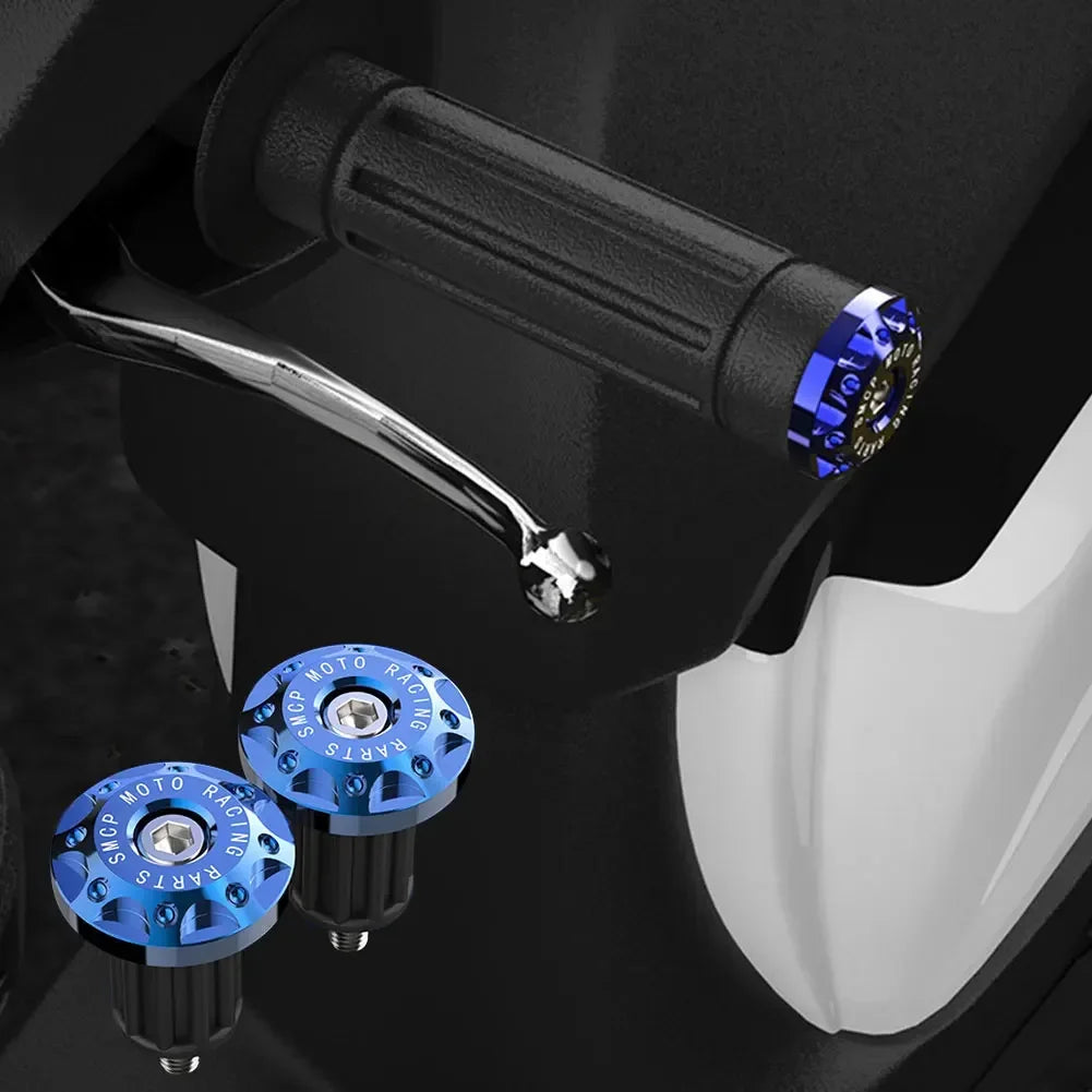 22mm CNC Handlebar Bar End Counterweight Grips for Dirt Bike & Motorcycle