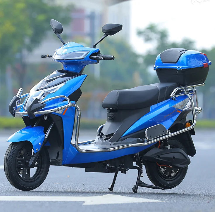 High Quality E Scooter Moped Ebike 1000W 60V Powerful Bike Motorcycle Electric Moped for Urban Commuting