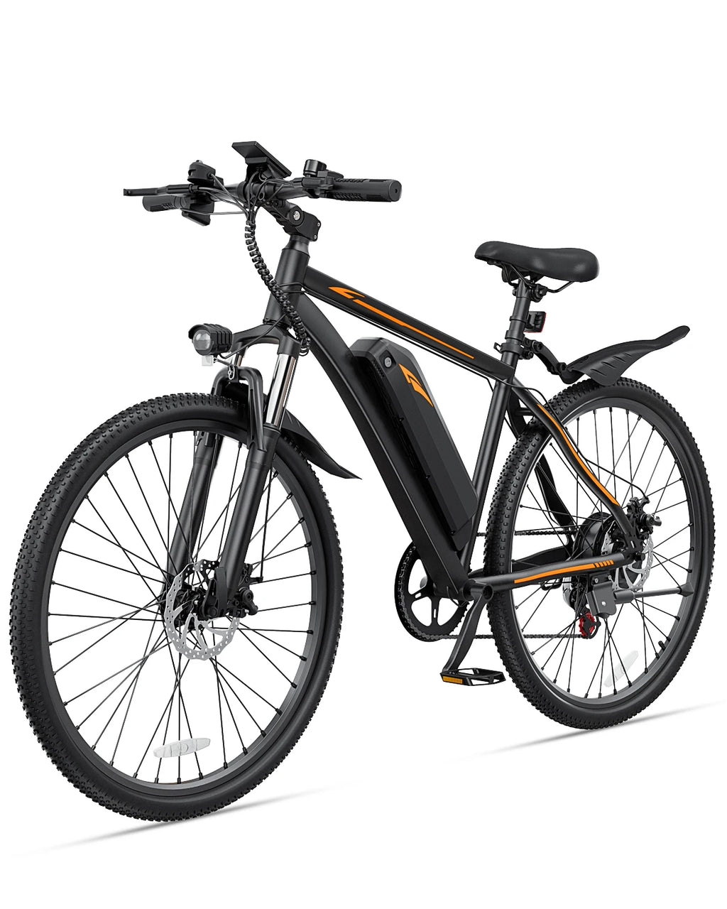 【1 Year Warranty】DYU M26 Electric Bicycle 1000W Peak Motor 36V 10AH Removable Battery Electric Bike 26 Inch city E-bike UL2849