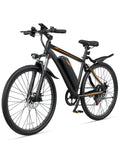 【1 Year Warranty】DYU M26 Electric Bicycle 1000W Peak Motor 36V 10AH Removable Battery Electric Bike 26 Inch city E-bike UL2849