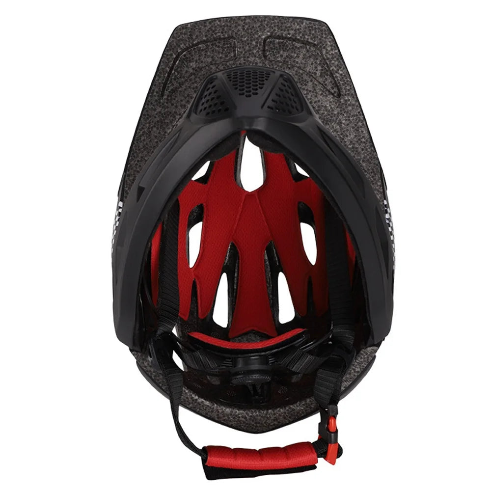 NEW LED Kids Full Face MTB Bike Helmet Balance Bike Sports Safety Kids Full Covered Helmets Downhill Scooter BMX Child 48-52CM