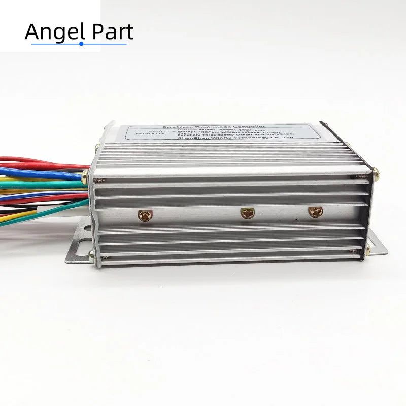 36V 48V 350W 18A E-Scooter Brushless Motor Controller with LCD Display & Throttle for Electric Bicycle