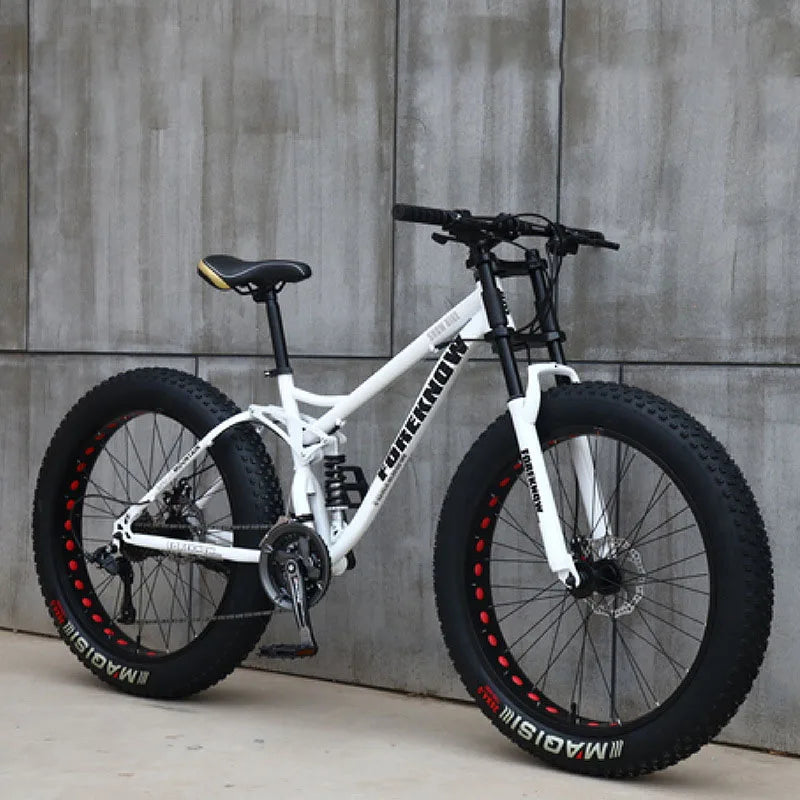 Popular New Beach Cruiser 26'' 4.0 New Design Mountain Type Fat Bike /snow Mountain Bike