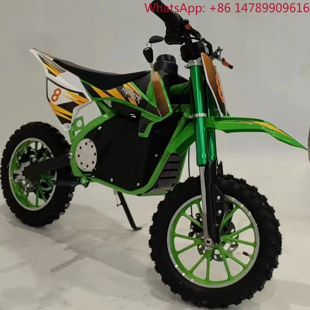36V 500W Kids Electric Off-Road Dirt Bike – 2-Wheel Mountain All-Terrain Bike, Max 40km/h, Boys & Girls