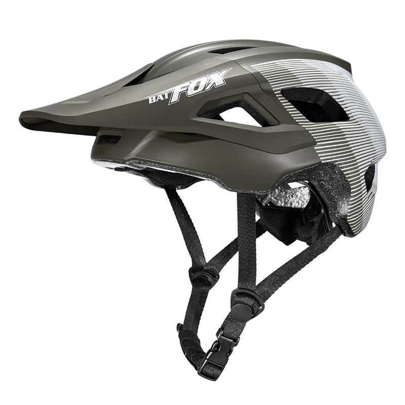 BATFOX Mountain Bike Helmet Can install a sports camera Electric Cycling Gear Safety Cap Men Women bat fox MTB Bicycle Helmets