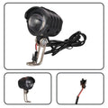 6V Electric Bicycle Headlight IPX6 Waterproof 150LUX Bike Headlight Lamp LED Safe Bicycle Light For Bafang eBike BBS BBS01B