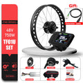 Electric Bike Fat-bike Conversion Kit 48V 750W 20’24’26in 4.0Tyre Brushless Rear Wheel Hub Motor For Snow Electric Bicycle Kit