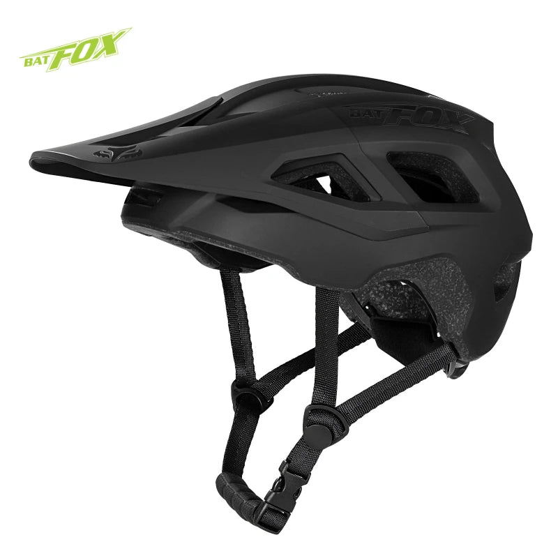 BATFOX Mountain Bike Helmet Can install a sports camera Electric Cycling Gear Safety Cap Men Women bat fox MTB Bicycle Helmets