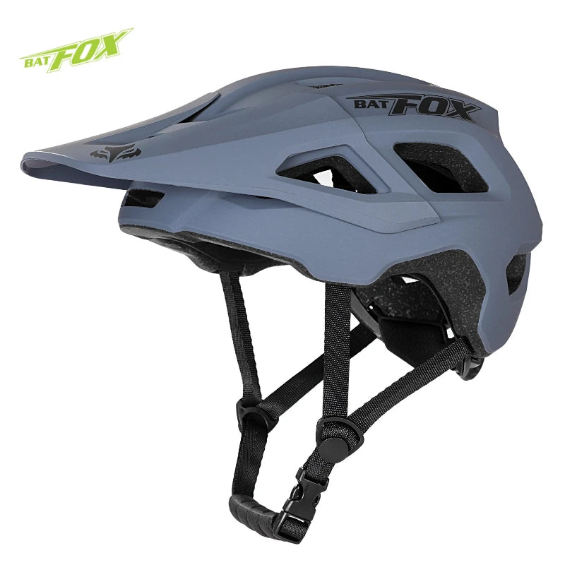 BATFOX Mountain Bike Helmet Can install a sports camera Electric Cycling Gear Safety Cap Men Women bat fox MTB Bicycle Helmets