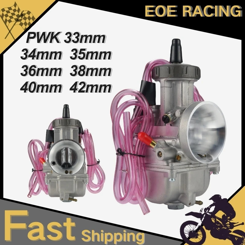 PWK 33-42mm Racing Carburetor for KTM 380 EXC ATV Enduro Dirt Bike Motorcycle