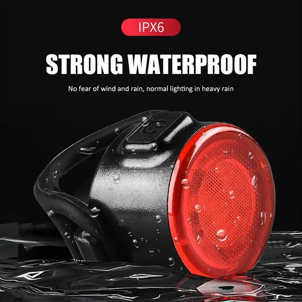 Bicycle Taillights Waterproof MTB Bike Lamp Battery Powered Warning Cycling Tail Light LED Headlight Rear Lamp