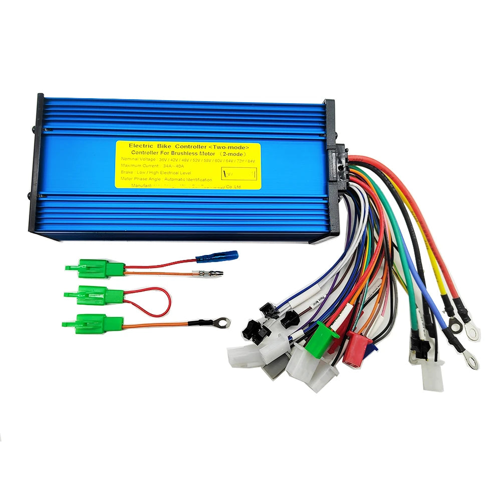 36V 48V 60V 72V 1000W 1500W 2000W Universal Electric Bike Scooter Brushless Controller