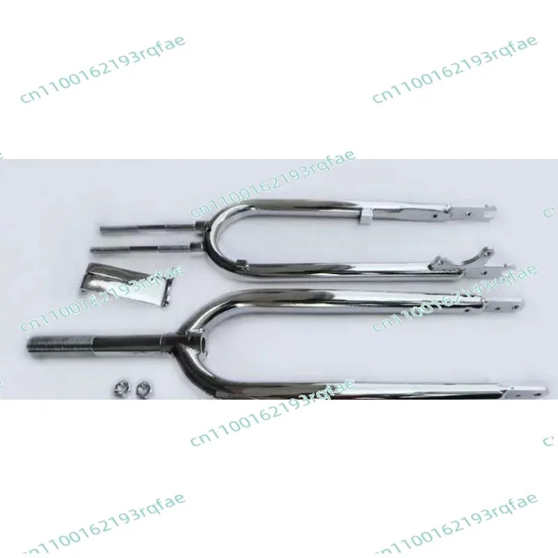 Classic Retro Bicycle Disc Brake Parts Accessory Components Front Fork 20/24/26/29 Bicycle Low Rider Dual Spring