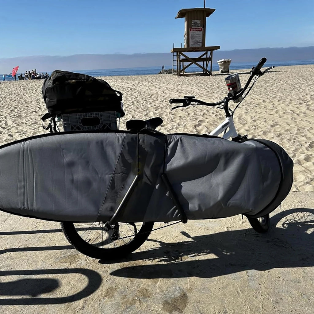 Bike Surfboard Rack Simple Installation Foam Padded Holder Outdoor Cycling Accessory for Road Mountain